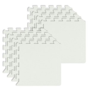 딩동펫 반려동물 퍼즐매트 8p, 아이보리