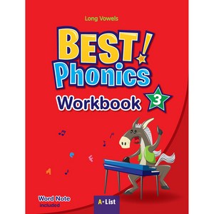 Best Phonics 3: Long Vowels (Workbook), 3, A List