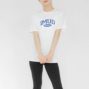 험블스튜디오 여성용 기능성 라운드 여름 운동복 반팔 티셔츠 IMUD_04_300