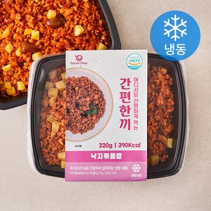 다즐샵 간편한끼 낙지 볶음밥 (냉동), 220g, 1개