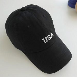 롸잇나우 베이직 USA 레터링 야구모자