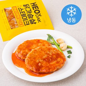 허닭 PICK 닭가슴살 소스 스테이크 양념치킨맛 (냉동), 100g, 5개