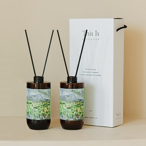 디스이즈 명화 인테리어 대용량 디퓨저 2p 세트, 1세트, 포레스트, 500ml