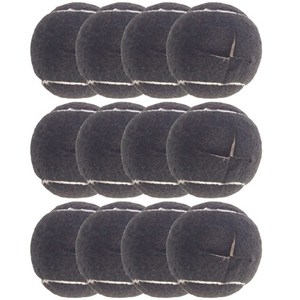 테니스공 의자 발 커버 12p, 블랙, 12개