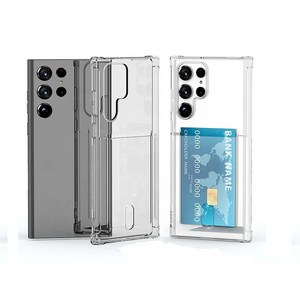 IDEAR 에어쿠션 카드수납 젤리 휴대폰 케이스 2p