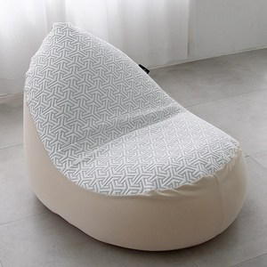 MYME 쿨 냉감 물방울 빈백 NO 16, 베이지