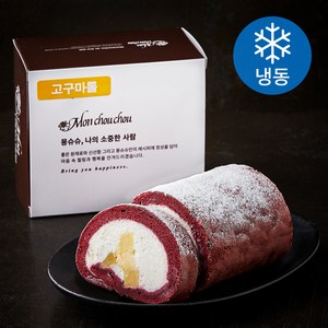 Monchouchou 고구마롤 하프 (냉동), 221g, 1개