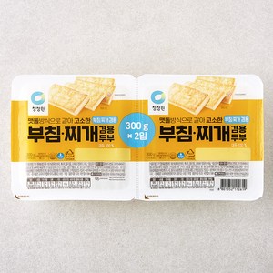 청정원 부침찌개 겸용 두부, 300g, 2개