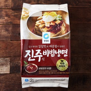 청정원 진주식 비빔냉면, 344g, 1개