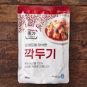 대상 종가 깍두기, 500g, 1개