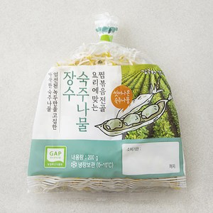 김구원선생 GAP 인증 숙주나물 장수, 200g, 1개