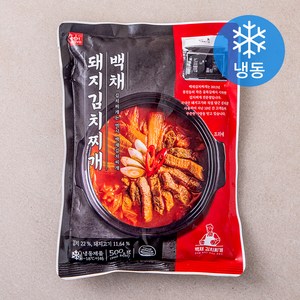 백채 돼지 김치찌개 (냉동), 500g, 1개