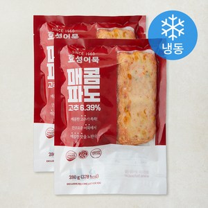 효성어묵 매콤파도 (냉동), 280g, 2개