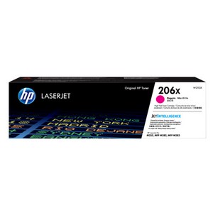 HP NO 206X W2113X 토너 M255 M282 M283, 빨강, 1개