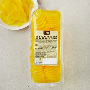 으뜸 저온숙성 반달 단무지, 500g, 1개