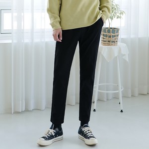 타운클로 남성용 따뜻한 융털기모 왕스판 면팬츠 IN