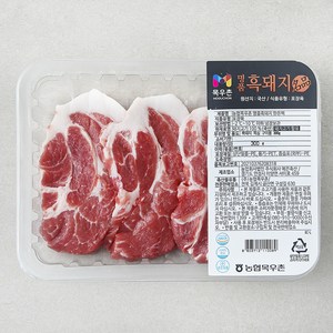 목우촌 명품 흑돼지 목심 구이용 (냉장), 300g, 1개