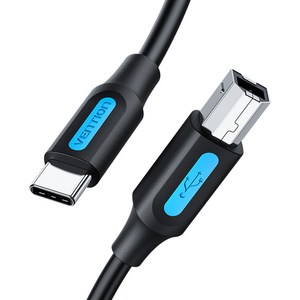 벤션 USB C타입 to USB2.0 B CM BM 케이블, 1개, 1m