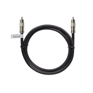 마하링크 디지털 오디오 RCA Coaxial 동축 케이블 블랙 5m, MLZ-CX050, 1개