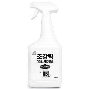 생활공식 초강력 파워 유리세정제, 1개, 750ml