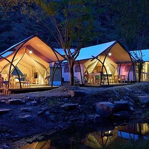 [홍천코코비발디] [홍천]석산계곡 코코비발디글램핑 카라반 오토캠핑장