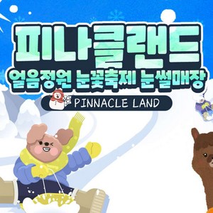 [충남] 피나클랜드 얼음정원 눈꽃축제 OPEN!