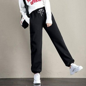 그로스컴퍼니 겨울 여성 양털 기모 바지 밴딩 조거팬츠