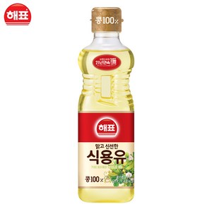 해표 콩기름 식용유, 900ml, 1개