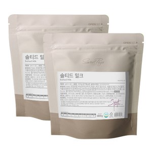 스위트페이지 솔티드밀크 파우더 800g 2개세트, 2개, 1개입