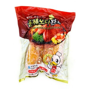 명일품 훈제오리 완포 900g X10개 오리고기, 10개