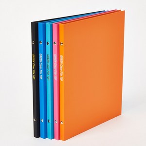 합지 그린 클리어화일 10p, 흑색