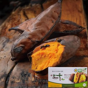 버들농산 영암 황토 무농약 토울고구마, 1박스, 2.5kg(1.한입)