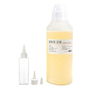 피마자오일1000ml(1L), 피마자오일1000ml(1L)+공용기, 1개