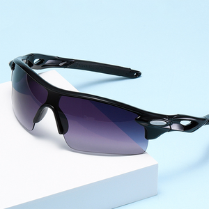 루나모어 스포츠 고글 선글라스 편광, 블랙/듀얼그레이