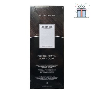 유피토스 피토프로틴 헤어 컬러 염색약 네추럴 브라운, 1개, 200ml