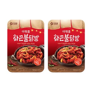 베스트식품 아워홈 화끈불닭발 150g x2개, 2개