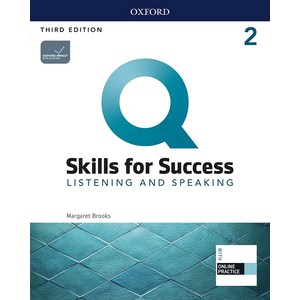 Q Skills fo Success: Listening and Speaking 2 Student Book (with Online Pactice), Oxfod, Q Skills fo Success: Listen.., Magaet Books(저)