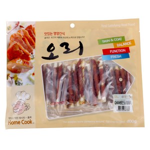 홈쿡 (오리)다이어트 안심 껌말이 400g, 1개