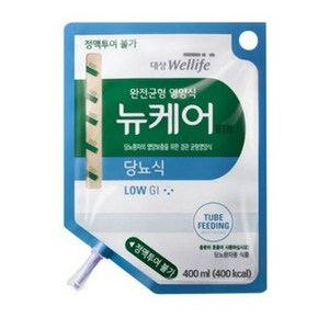 뉴케어 RTH 당뇨식 300ml/ 400ml/ 500ml x20팩 [피딩줄 20개 포함], 400ml