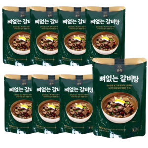 [온작] 이영자의 뼈없는 갈비탕 900g x 8팩, 8개