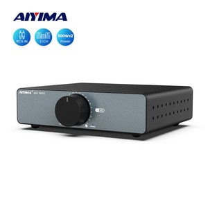 AIYIMA A07 MAX 오디오 앰프 300Wx2 TPA3255 PBTL 2.0 스테레오 모노 사운드 앰프 600W 홈시어터 스피커 파워 앰프, 36V EU 전원 공급 장치