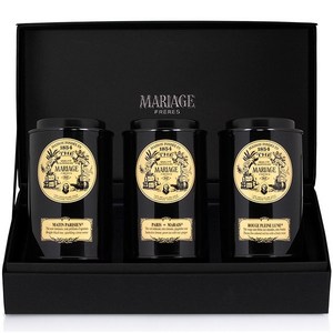 MARIAGE FRERES 프랑스 정품 마리아쥬프레르 파리 티 타임 선물세트 (100g 3개), 100g, 3개, 1개입