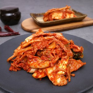 광개토 명동칼국수 마늘김치 3kg /맛없으면 무료반품/당일제조/마늘 겉절이 김치 반찬, 1개
