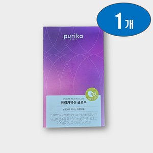 [본사정품] 뮤신 글로우 1box 10포 키위맛 젤리 특허 뮤신 저분자 콜라겐 함유, 1개, 200g