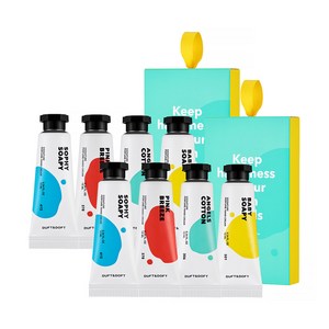 더프트앤도프트 시그니처 퍼퓸 핸드크림 미니어처 10ml x 4종 기프트 세트, 2세트