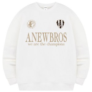 [당일배송/기모추가] 팀브로스 맨투맨 티셔츠 빅사이즈 남자여성 ZJMD_0004