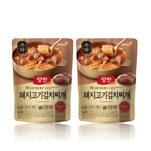 동원 양반 수라돼지고기김치찌개 460g 즉석국 찌개 간편탕, 6개