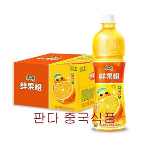 동방유통 캉스푸 오렌지 음료 쌘궈청 감귤음료 500 ml, 15개, 500ml