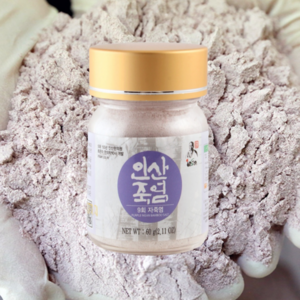 인산죽염 인산죽염(주) 인산 9회자죽염 분말, 60g, 1개