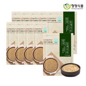 청정식품 HACCP 23년 식당용 고소한 햇 탈피 들깨가루, 1kg, 10개